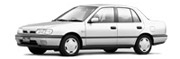 NISSAN PULSAR Наклонная задняя часть (N14) NISSAN PULSAR Наклонная задняя часть (N14)