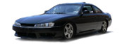 NISSAN 240 SX Наклонная задняя часть NISSAN 240 SX Наклонная задняя часть