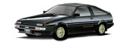 TOYOTA SPRINTER Наклонная задняя часть TOYOTA SPRINTER Наклонная задняя часть